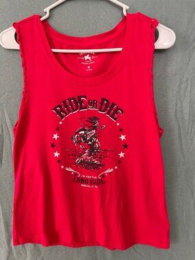 Idyllwind Red Logo Miranda Lambert tank top
